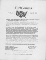 TurfComms. Vol. 13 no. 6 (2001 September 30)
