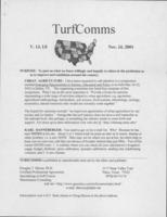 TurfComms. Vol. 13 no. 8 (2001 November 24)