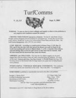TurfComms. Vol. 13 no. 5 (2001 September 9)