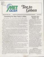 Tee to green. Vol. 15 no. 7 (1985 September/October)