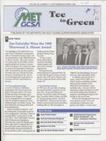 Tee to green. Vol. 20 no. 7 (1990 September/October)