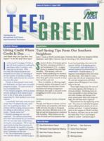 Tee to green. Vol. 25 no. 6 (1995 August)