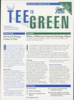 Tee to green. Vol. 29 no. 5 (1999 September/October)