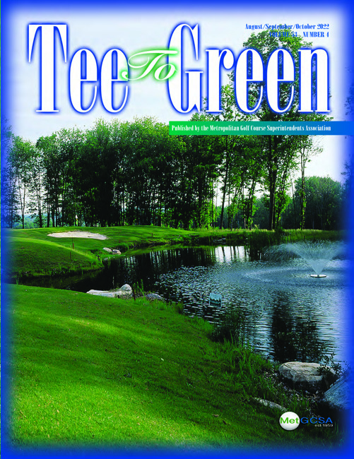 Tee to green. Vol. 53 no. 4 (2022 August/September/October)