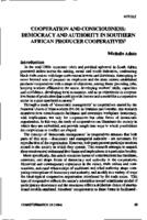 Cooperation and consciousness : democracy and authority in Southern African producer cooperatives