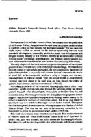 Book review : Twentieth century South Africa by William Beinart