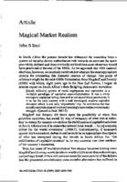 Magical market realism