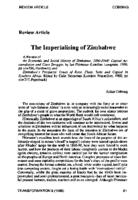 The imperialising of Zimbabwe