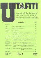 Cover, publication data, table of contents