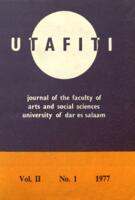Utafiti : Journal of the Faculty of Arts and Social Sciences, University of Dar es Salaam