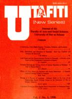 Cover, publication data, table of contents