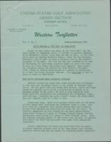 Western turfletter. Vol. 3 no. 1 (1955 January/February)
