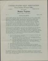 Western turfletter. Vol. 1 no. 2 (1953 August)