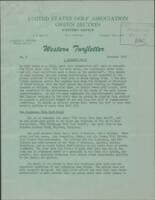Western turfletter. Vol. 1 no. 6 (1953 December)
