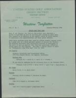 Western turfletter. Vol. 2 no. 1 (1954 January/February)